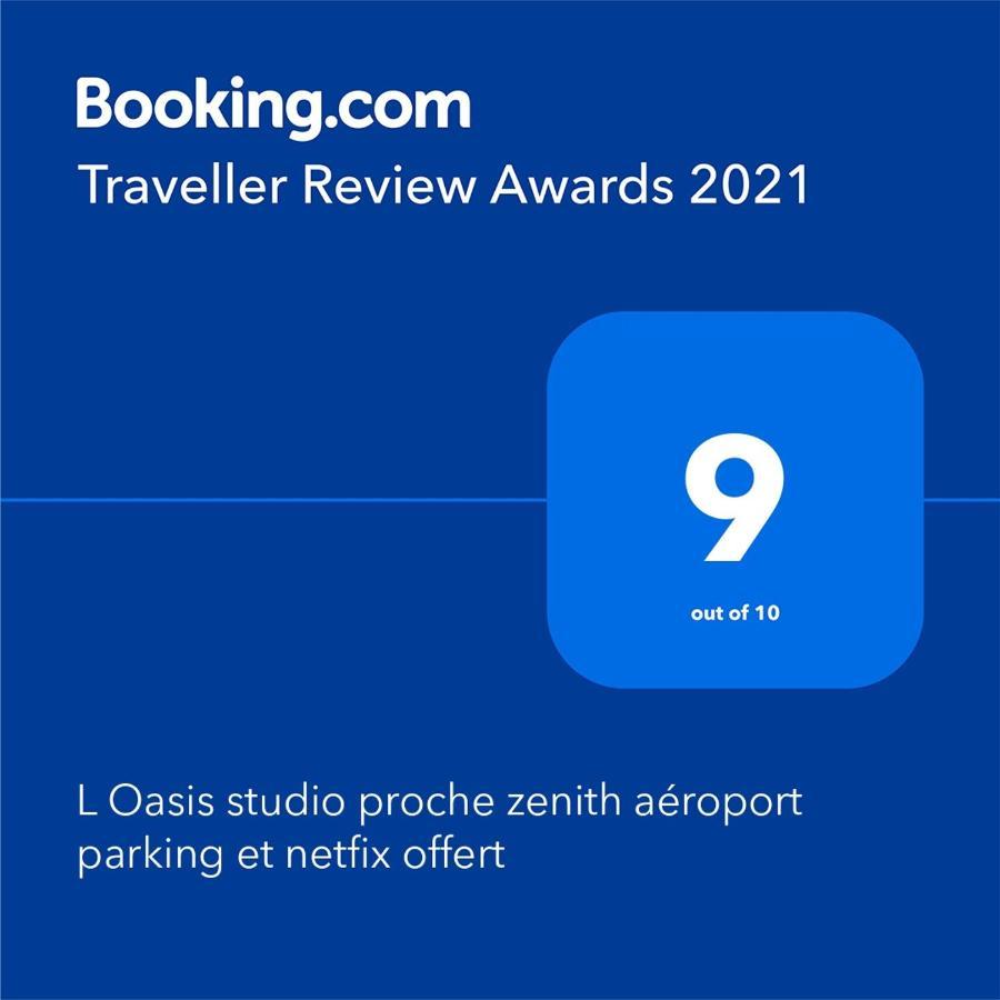 L Oasis Studio Proche Hopital Et Aeroport Piscine Parking &Netflix Tuluza Zewnętrze zdjęcie